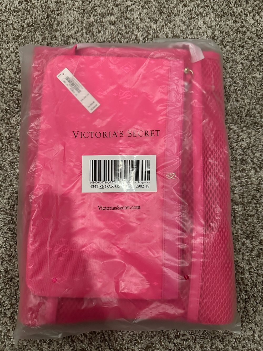 Victoria's Secret Mesh Tote and Pouch Set - Picture 2 of 4
